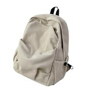 Limtula Mochilas simples y encantadoras para mujeres y niñas, mochila de viaje, mochila informal para laptop, universidad, escuela secundaria, bolsa preparatoria, White