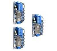 Limtula Módulo De Retransmisión Temporizador Digital Ajustable 5-30V con Cambio Retraso LED para Retraso del Equipo Industrial Relevante Temporizador para La