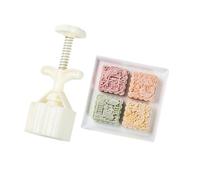 Limtula Moldes De Prensa para Pasteles Cuadrados Profesionales Herramienta Cocina con Patrón Carpa Conejos Tamaño Múltiple Hornear En Festivales Prensa Tradicional Pasteles