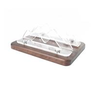 Limtula Montaje Vertical Escritorio Materiales Nueces Naturales Liberación Rápida para 4 Espacios Trabajo Optimizados Espacio Escritorio Eficiente