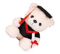 Limtula Muñeco de Peluche de Oso erudito, decoración de Ceremonia de Oso de graduación para fomentar Aprendizaje y los logros, Juguete de Peluche de doctorado