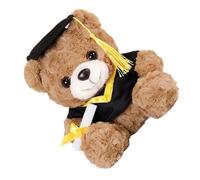 Limtula Muñeco de Peluche de Oso erudito, decoración de Ceremonia de Oso de graduación para fomentar Aprendizaje y los logros, Juguete de Peluche de doctorado