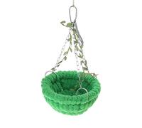 Limtula Nidos de pájaros cálidos, jaula de loros, jaula de cama para pájaros pequeños, hamaca de felpa para periquitos, fácil instalación