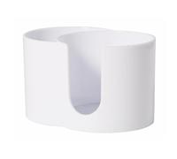 Limtula Organizador de baño apilable para bolas de algodón y Qtips Contenedor a prueba de polvo con compartimentos separados para fácil acceso Tarro de almacenamiento para Qtips y almohadillas
