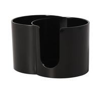 Limtula Organizador de baño apilable para bolas de algodón y Qtips Contenedor a prueba de polvo con compartimentos separados para fácil acceso Tarro de almacenamiento para Qtips y almohadillas