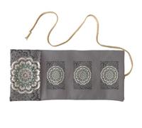 Limtula Organizadores De Tarjetas Adivinación Bolsa para Juegos Funda Plegable Tarot Enrolladas Bolsas Almacenamiento Tarjetas Juego Estuche Almacenamiento Tarots