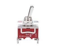 Limtula Panel Mando XURUI 15A 250VAC | Palanca de 2 posiciones, cuerpo de montaje roscado, terminal de tornillo XT-11B para trabajos de reparación de