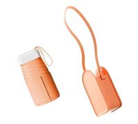 Limtula Paraguas plegable en miniatura para hombres y mujeres, elegante paraguas en miniatura para aventuras aire o viajes diarios a la ciudad, protector de viaje portátil