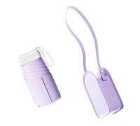 Limtula Paraguas plegable en miniatura para hombres y mujeres, elegante paraguas en miniatura para aventuras aire o viajes diarios a la ciudad, protector de viaje portátil