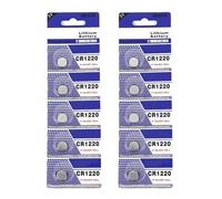 Limtula Pilas de botón CR1220 versátiles para varios dispositivos de baja potencia, voltaje estable, voltaje estable