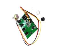 Limtula Placa Controladora De Motor Velocidad Ventilador 6 Pines A 3 Y 4 con Perilla Módulo Regulador Equipo Eléctrico 4/8 Canales para PC Controlador Velocidad del Ventilador