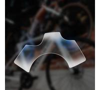 Limtula Protector de Cuadro a Prueba de arañazos, Pegatina Protectora de Carcasa de Soporte extraíble, Accesorios para Bicicletas de Carretera, Pegatina Protectora de Carcasa de Soporte de