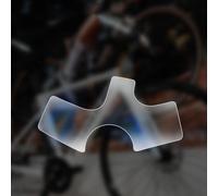Limtula Protector de Cuadro a Prueba de arañazos, Pegatina Protectora de Carcasa de Soporte extraíble, Accesorios para Bicicletas de Carretera, Pegatina Protectora de Carcasa de Soporte de