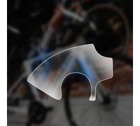 Limtula Protector de Cuadro a Prueba de arañazos, Pegatina Protectora de Carcasa de Soporte extraíble, Accesorios para Bicicletas de Carretera, Pegatina Protectora de Carcasa de Soporte de