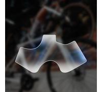 Limtula Protector de Cuadro a Prueba de arañazos, Pegatina Protectora de Carcasa de Soporte extraíble, Accesorios para Bicicletas de Carretera, Pegatina Protectora de Carcasa de Soporte de