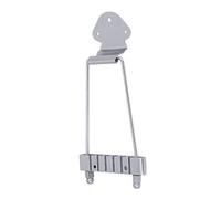 Limtula Puente hueco de metal para guitarra, 6 cuerdas, trapecio, accesorio de repuesto para guitarra eléctrica