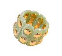 Limtula Pulsera elipsoidal de colofonia de grado de color, flexible, elástica, joyería topológica para uso diario, fiestas, donaciones, plan de mármol, talla única, como se describe