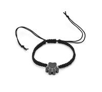 Limtula Pulseras de cremación para Cenizas, urnas conmemorativas de Acero Inoxidable, Recuerdos, Colgantes de Patas de Perro y Mascota