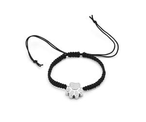 Limtula Pulseras de cremación para Cenizas, urnas conmemorativas de Acero Inoxidable, Recuerdos, Colgantes de Patas de Perro y Mascota