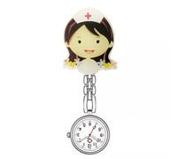 Limtula Reloj de bolsillo para enfermeras con función de fijación fácil para médicos y enfermeras en entornos clínicos, reloj profesional de la salud