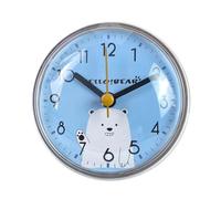 Limtula Reloj de Montaje con Ventosa Carcasa de Resistente Agua Funciona con Pilas para ambientes húmedos Baño Ducha Azulejos Pared Reloj de Pared con Ventosa pequeña