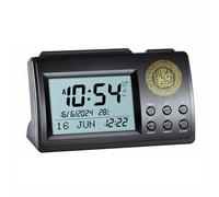 Limtula Reloj Despertador de oración Azan, Digital, Pantalla LCD | Pantalla LCD con alarma de oración, fácil de transportar, regalo para los musulmanes
