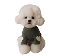 Limtula Ropa de invierno para perro, sudadera con diseño de corazón, para uso en interiores y exteriores, sudadera para caminar, acampar