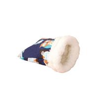 Limtula Saco de Dormir para Mascotas ventilado para hámsteres y roedores pequeños, Saco de Dormir con Forro cálido para escondites de Entretenimiento para Mascotas pequeñas, Nido para hámster