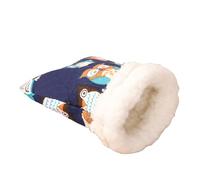 Limtula Saco de Dormir para Mascotas ventilado para hámsteres y roedores pequeños, Saco de Dormir con Forro cálido para escondites de Entretenimiento para Mascotas pequeñas, Nido para hámster