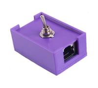 Limtula Small Plastic RJ45 CAT5/CAT6 Networking Switches Surges Suppressions Twisteds Pair Control Switches For Standard Cables Office Networking Surges Protectors Device