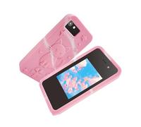 Limtula Smartphone Interactivo para niños pequeños con Pantalla, A | Juguete Educativo para Niños Niñas, 18 Juegos de Aprendizaje, Reproductor de Música con Funda de Silicona, Alarma