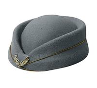 Limtula Sombrero de azafatas Sombrero de azafata Sombreros de, Gray