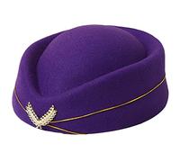 Limtula Sombrero de azafatas Sombrero de azafata Sombreros de, Purple