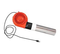 Limtula Soplador de Barbacoa Alimentado por USB, Ventilador de carbón, arrancador eléctrico para Picnic de carbón, Camping, Cable Adaptador de 5V 1A Incluido USB Air