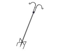 Limtula Soporte de alimentación para pájaros silvestres con gancho para decoración de jardín, al aire libre, estación de alimentación de baño, comederos colgantes, postes para exteriores, resistente