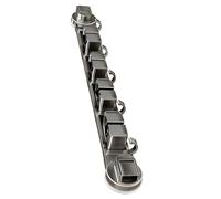 Limtula Soporte de Escoba montado en la Pared de Aluminio Resistente y Duradero para baño, Cocina, Garaje, sin Agujeros, planificador de Herramientas para baño