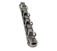Limtula Soporte de Escoba montado en la Pared de Aluminio Resistente y Duradero para baño, Cocina, Garaje, sin Agujeros, planificador de Herramientas para baño