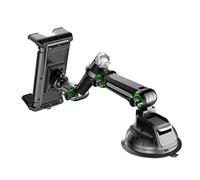 Limtula Soporte para Tableta de, Soporte para salpicadero de Tableta con Ventosa y Tubo Extensible para Comodidad de Viaje, Accesorio de navegación para