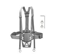Limtula Soporte Triangular, Correas de Montaje en Pecho para Control | Soporte seguro con mecanismo plegable de fácil acceso para aventuras aire, ángulos ajustables, control