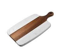 Limtula Tabla de Cortar para Carne y Frutas, Tabla de Queso de mármol de, Embutidos bellamente Hechos a Mano, Regalo de inauguración de la casa, Tablas de Cortar de Piedra Negra para Cocina