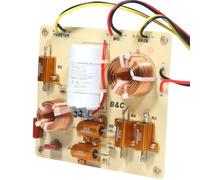 Limtula Tablero de Cruce de de 3 vías para reparación de gabinetes de Escenario, Tablero Divisor de frecuencia PCB para división de frecuencia de Tweeter y, 6, 7 x 5, 9 Pulgadas