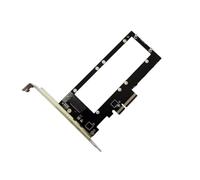 Limtula Tarjeta adaptadora PCIe4.0 con compatibilidad del sistema operativo para servidores, racks, centros de datos y solución de infraestructura IoTs Ssds tarjeta de expansión