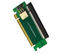 Limtula Tarjeta PCIe 16X PCIE 5.0 X16 Tarjeta de extensión Macho a con Conector de 6 Pines para Caja de Servidor GPU Graphics Host Computer GPU Link