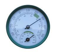 Limtula Termohigrómetro Essential de aluminio dorado de 57 mm, cómodo para vivir y trabajar en casa, oficina, laboratorio, temperatura y humedad