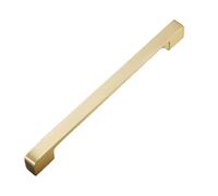 Limtula Tiradores de cajón de latón para tocador, manija larga y cuadrada para muebles, simple mesita de noche, manijas de cajón duraderas, repuesto