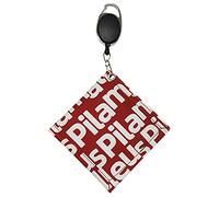 Limtula Toalla de limpieza cuadrada para pelotas de golf con llavero retráctil para palo de pelota, hebilla limpiadora de cabeza, impermeable, paño para palos de surf