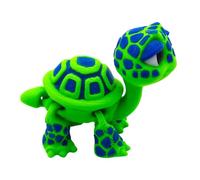 Limtula Tortugas Impresas en 3D, articulada Flexible, Juguete inquieto, Estatua de Animal Realista, Adorno para hogar, Adorno para Mascotas de Escritorio