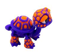 Limtula Tortugas Impresas en 3D, articulada Flexible, Juguete inquieto, Estatua de Animal Realista, Adorno para hogar, Adorno para Mascotas de Escritorio
