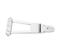 Limtula Trapecio de guitarra de 6 cuerdas, puente de arco para guitarras, cordal de guitarra, puente de guitarra, puente de placa de tracción