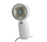 Limtula Ventilador portátil en Miniatura de Mano, Funciona con Pilas, Motor silencioso para Viajes, Escritorio de, Uso Aire, Incluye Correas, Ventilador de Bolsillo con Motor silencioso
